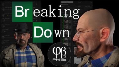 Making of Walter White's digital double by PhiBix